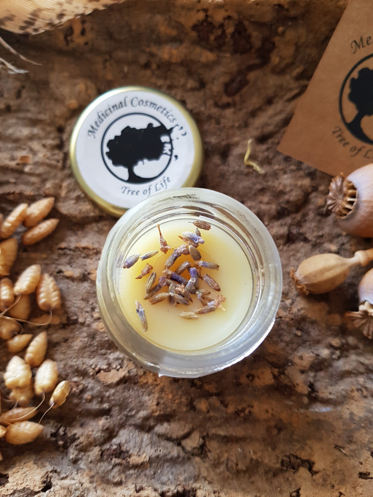 Organic Lavender Skin Balm - Natural lavender Cream - Organic and homemade