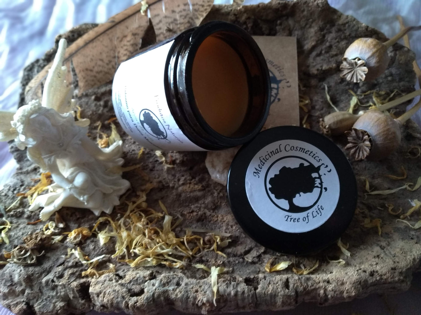 Organic natural muscle balm for sore, aching muscles.