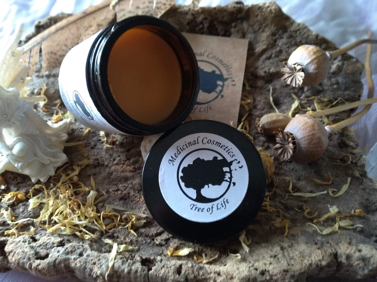 Organic natural muscle balm for sore, aching muscles.