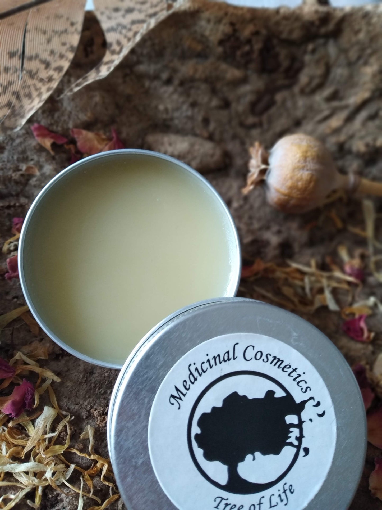 Natural Tiger Balm, Petroleum Free!  Alleviates aches and pains, colds and congestion.  Child safe.